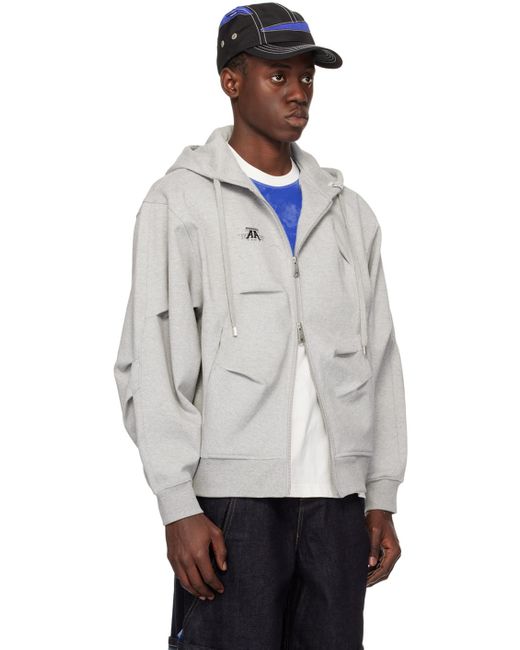 Adererror White Nolc Hoodie for men