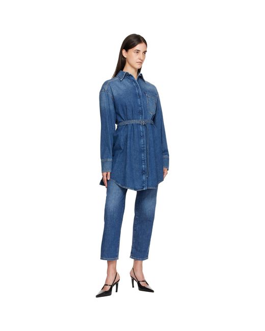 Sportmax Blue Eridani Denim Jacket