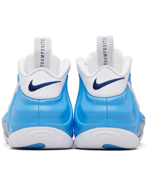 Nike Blue Air Foamposite Pro Sneakers for men