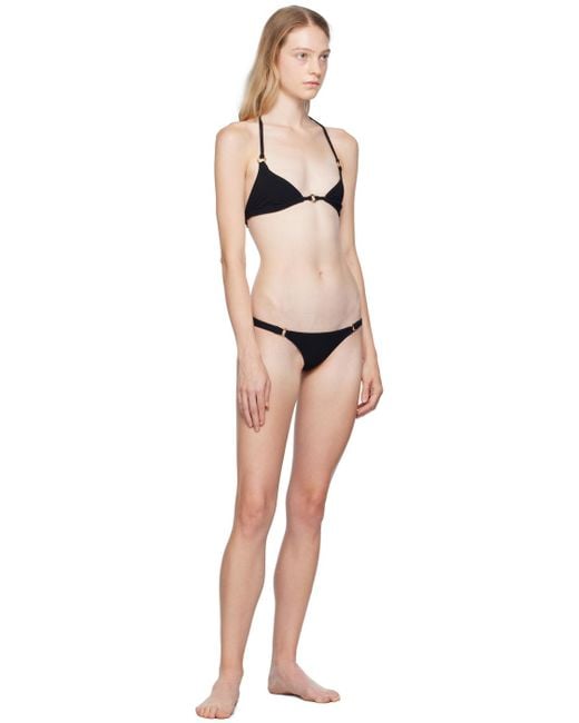 Agent Provocateur Black Malisa Bikini Top