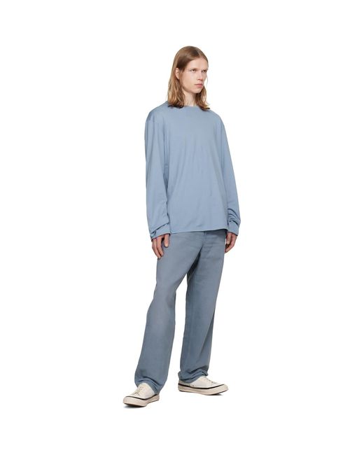 Carhartt Blue Single Knee Trousers for men