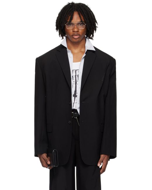 Veston noir à couture pincée Y. Project pour homme en coloris Black
