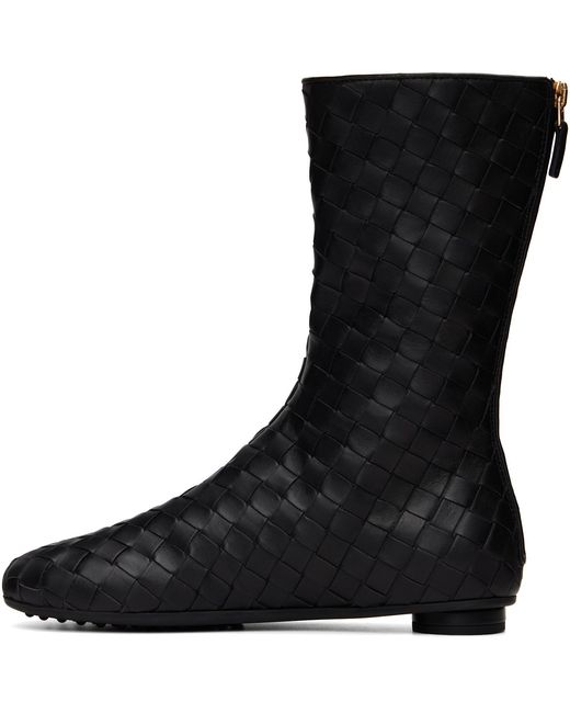 Bottega Veneta Black Anatomic Boots