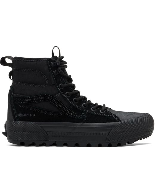 Vans Black Mte Skate High Gore-Tex Sneakers for men