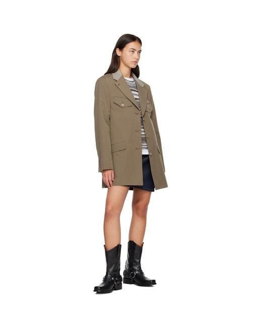 Toga Black Hard Leather Boots