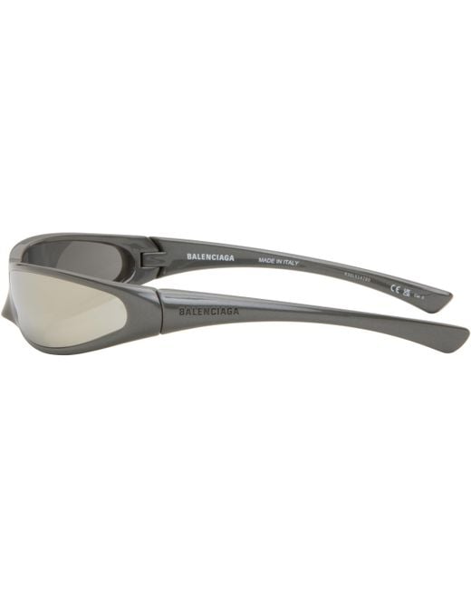 【BALENCIAGA】 Blade Rectangle Sunglasses サングラス Blade Rectangle Sunglasses in Black | Balenciaga US
