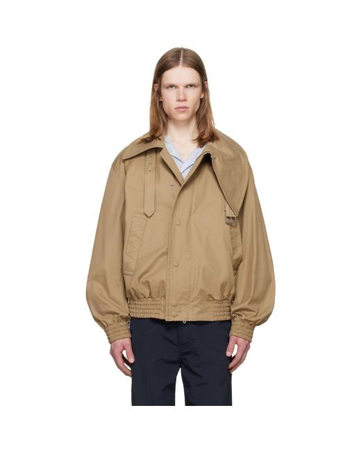 Dries Van Noten Natural Cotton Jacket for men
