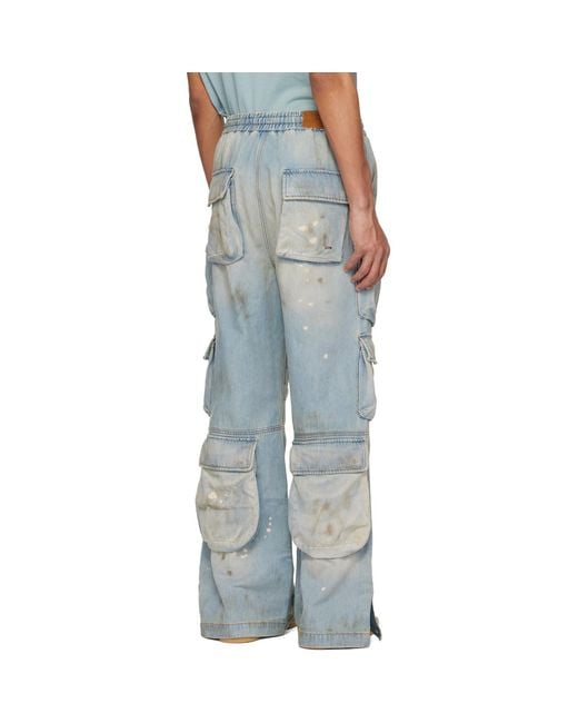 Amiri Multicolor Cargo Jeans for men