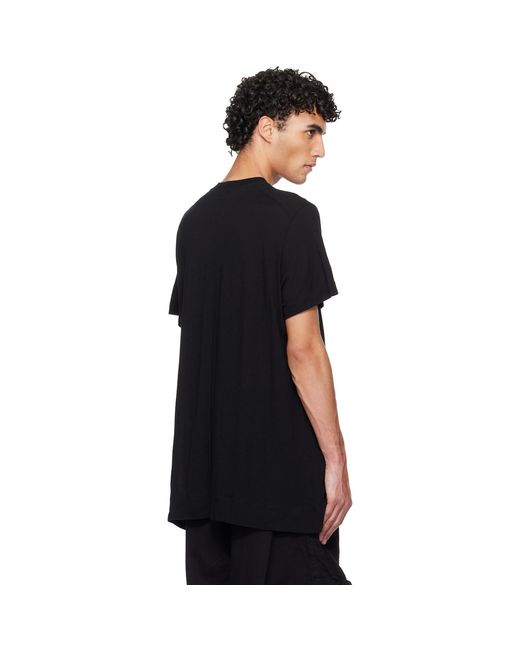 Julius Black Numinous Print Flare T-Shirt for men