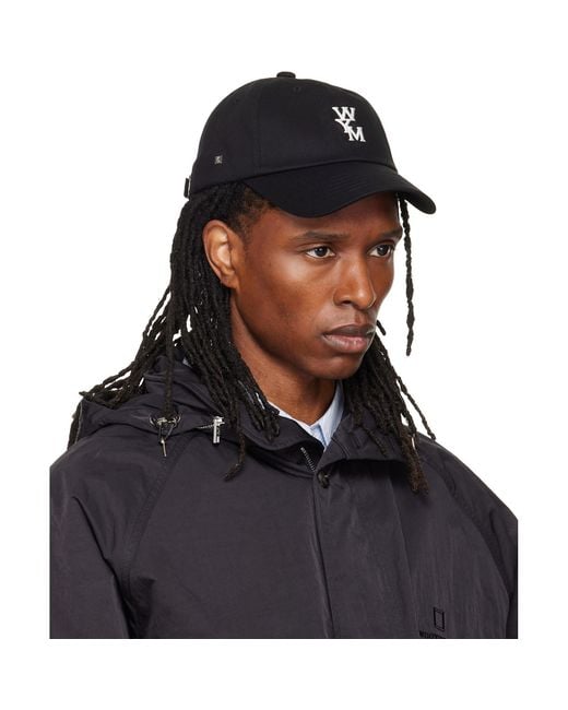 Wooyoungmi Black Logo Ball Cap for men