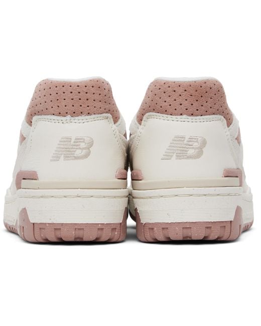 New Balance オフホワイト＆ピンク Bbw550 スニーカー Black
