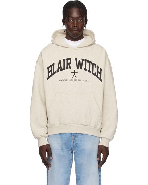 ONLINE CERAMICS Black The Blair Witch 'Nobody Is Here To Help You' Hoodie for men