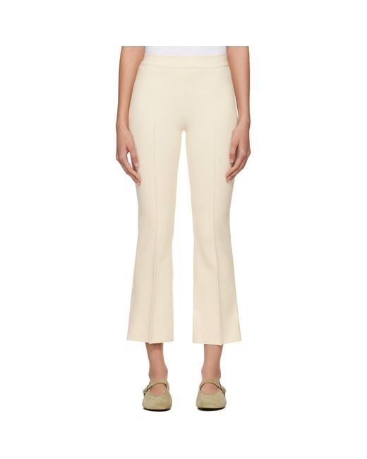 High Sport Natural Off- Kick Trousers