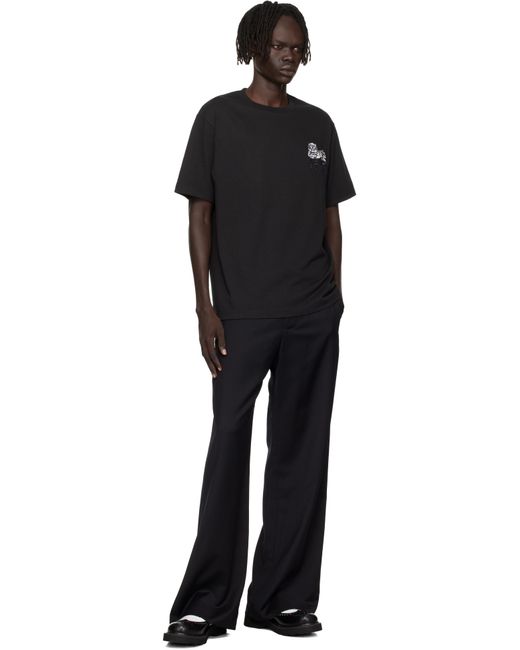 T-Shirt Noir À Logo Happy Tiger Brodé KENZO pour homme en coloris Black