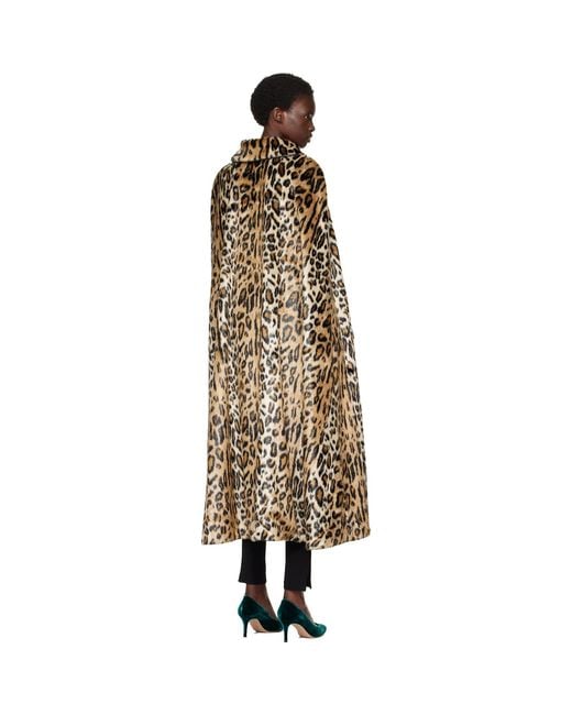 Anna Sui Multicolor Cape Coat