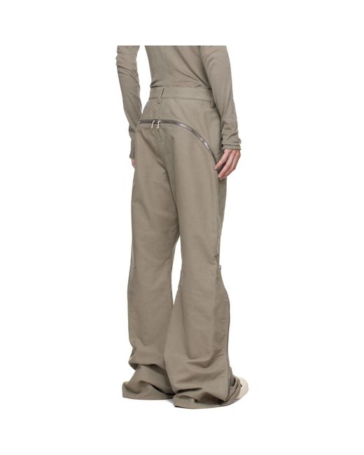 Rick Owens Natural Tower Bolan Banana Trousers for men