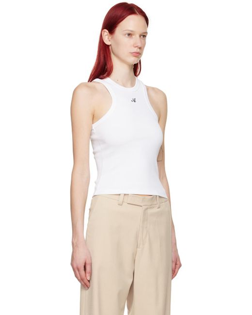 Axel Arigato Signature Tank Top in Natural | Lyst