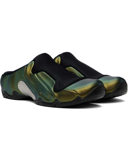Nike Black Clogposite Slip-On Loafers for men