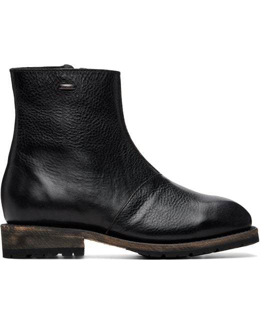 Our Legacy Black Engine Boots for men