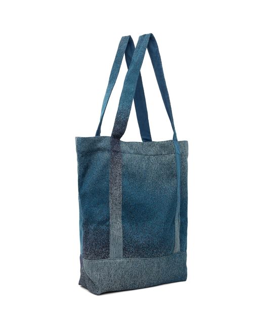 Sanderlak Blue Ssense Exclusive Maharam Edition Jacquard Tote for men