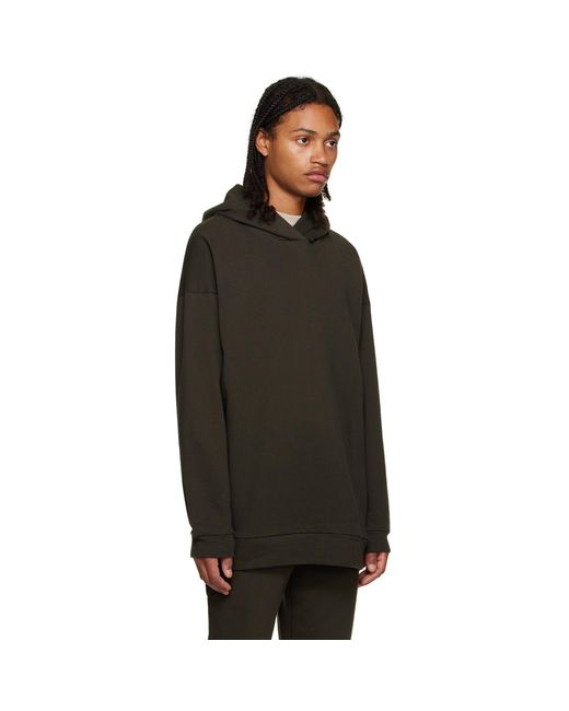The Row Black Brown Essoni Hoodie for men