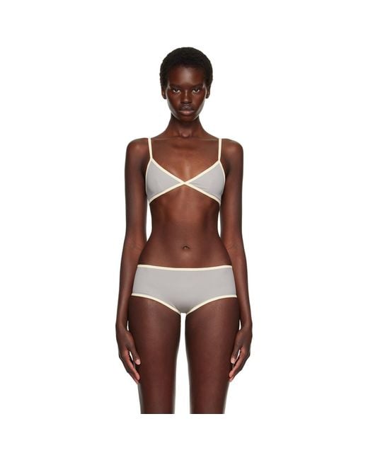 Belle Anna Brown Ophelia Bikini Top