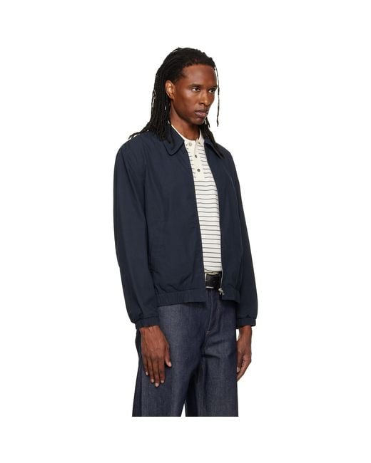 A.P.C. Blue William Jacket for men