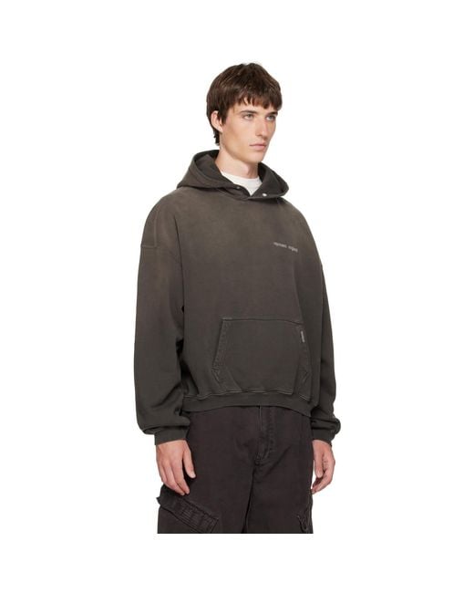 Pull À Capuche Brun À Logo Resent Represent pour homme en coloris Brown