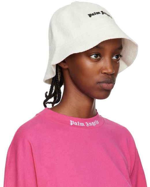 Palm Angels Pink Off- Bonded Hat