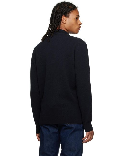 Norse Projects Black Navy Marco Polo for men
