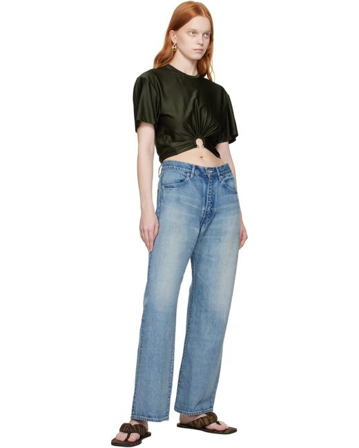 Rabanne Black Eight Chunky Earrings