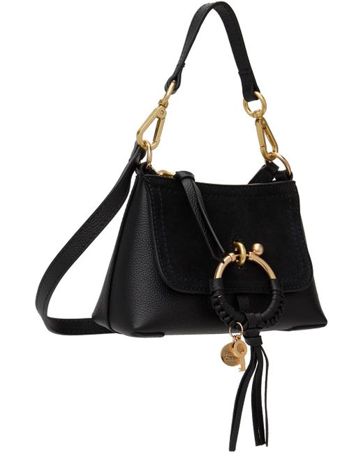 See By Chloé Black Joan Mini Crossbody Bag
