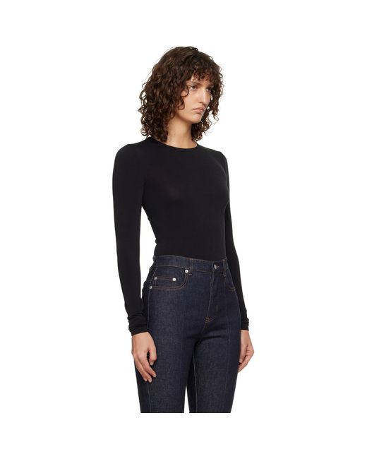 Wolford Black Berlin Bodysuit