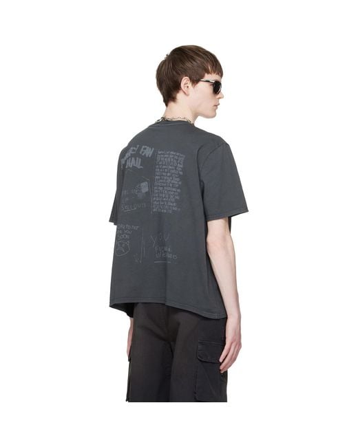 Our Legacy Black Box T-Shirt for men