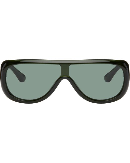 メンズ Port Tanger Ssense限定 グリーン Sayf サングラス Green
