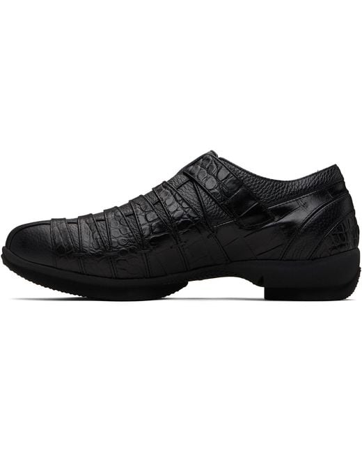 Kiko Kostadinov Black Kormos Fisherman Loafers for men