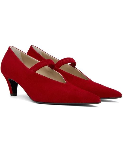 Totême  Red 'the Mary Jane' Pumps
