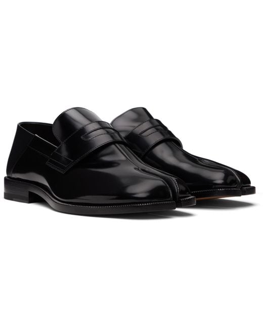 Maison Margiela Black Tabi Loafers