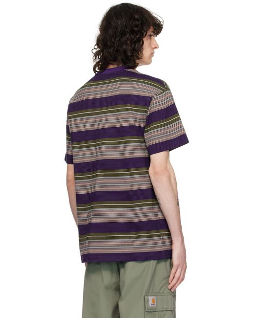 T-shirt colby e Carhartt pour homme en coloris Purple