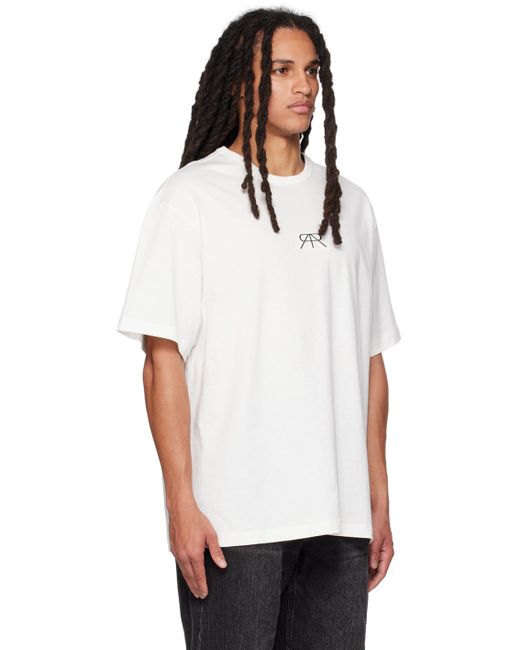 RTA White Oversized T-shirt for men