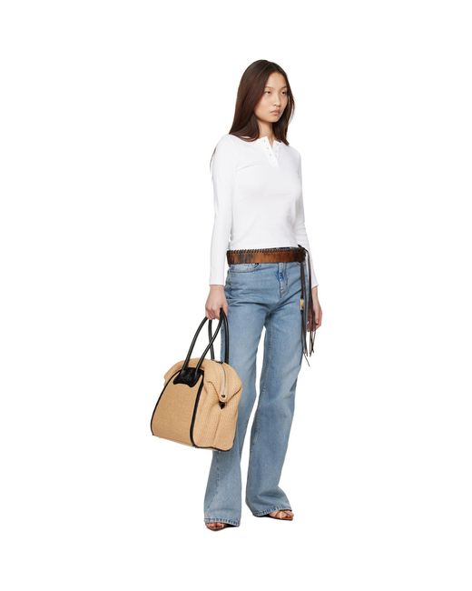 Vivienne Westwood Natural Shirley Holdall Tote
