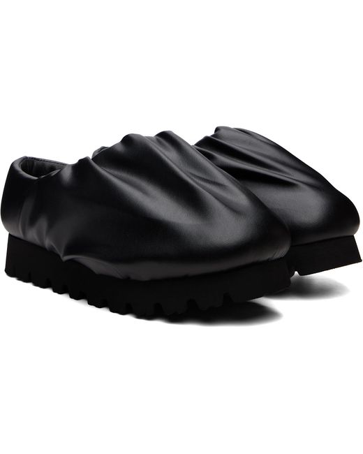 Yume Yume Black Camp Low Mule Loafers for men