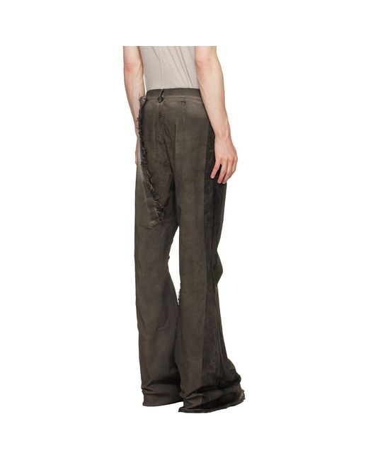 Rick Owens Gray Tower Bolan Bootcut Jeans for men