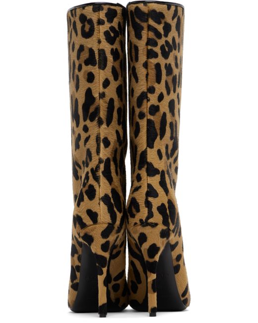 Alaïa Black Tan & Low 90 Boots