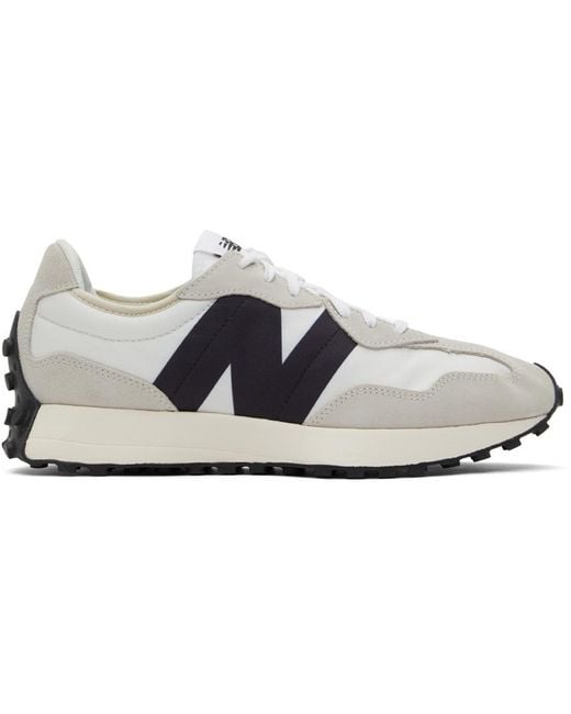 New Balance 327 Sneakers in White | Lyst