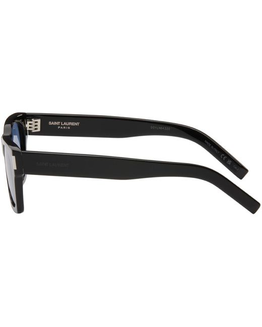 Saint Laurent Blue Black Sl 402 Sunglasses for men
