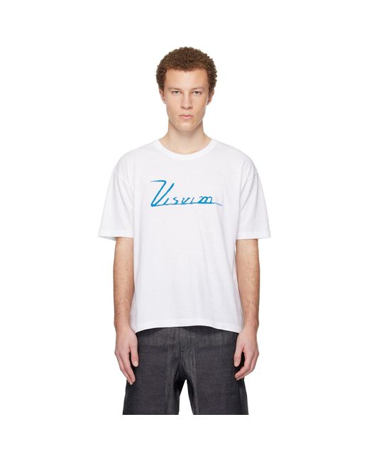 Visvim White Jumbo S/S T-Shirt for men