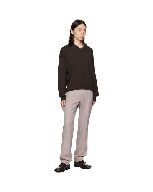 Dries Van Noten Multicolor Wool Trousers for men