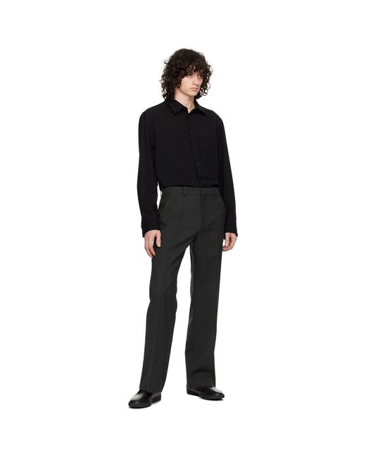 The Row Black Beto Shirt for men