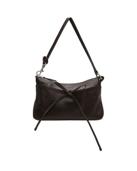 MARGE SHERWOOD Black Ribbon Pochette Bag